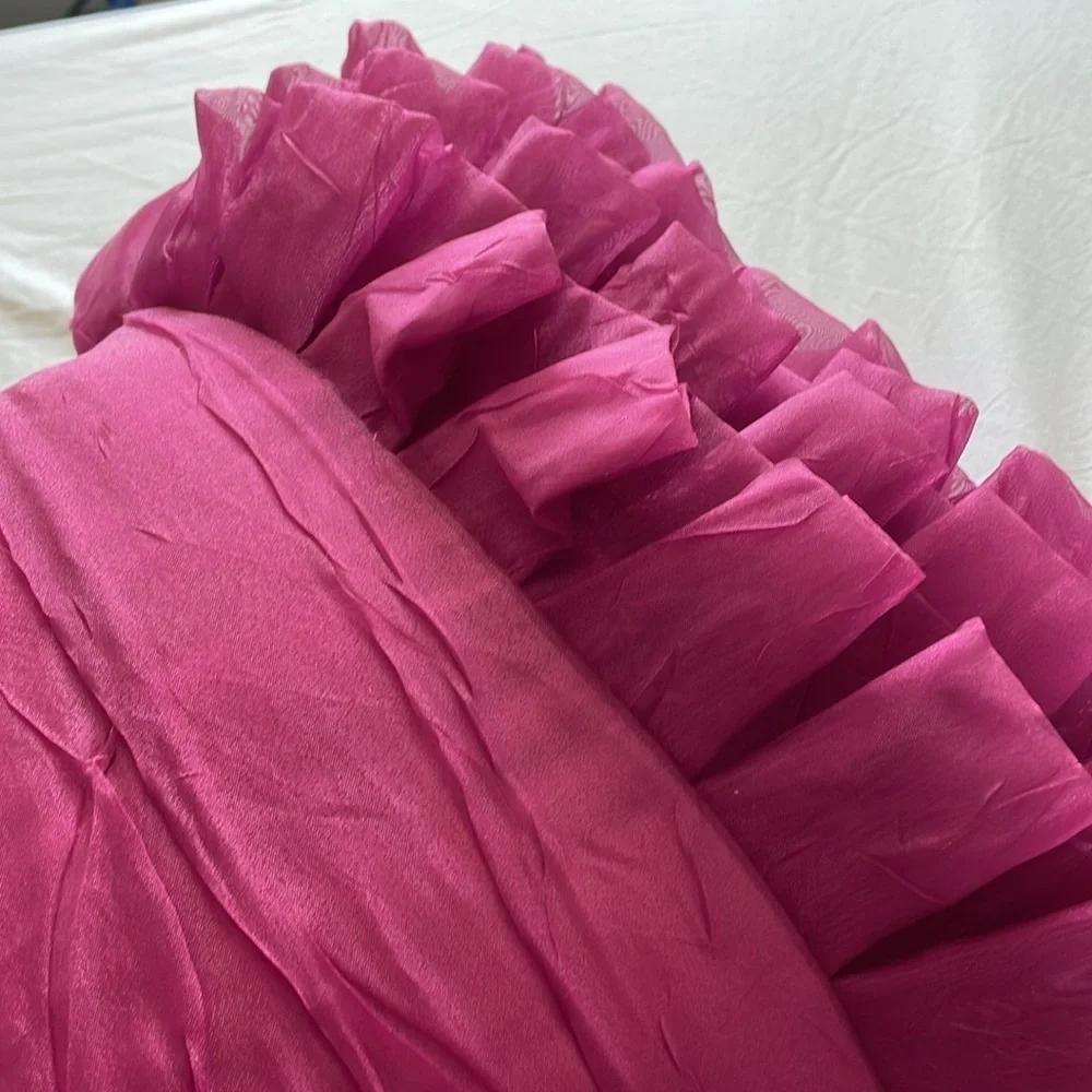 Luxurious Pink Decorative Pillow